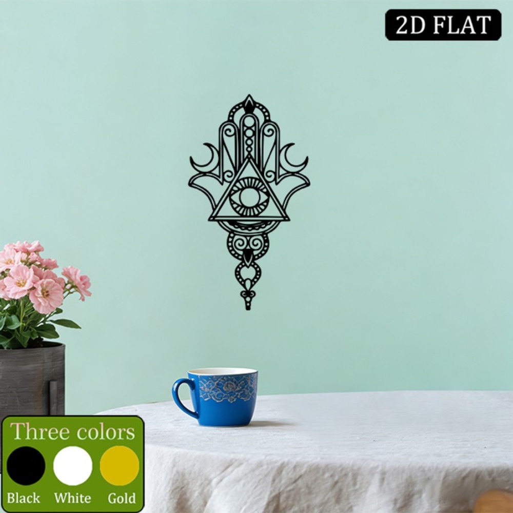 Home Decor Free - CIFBUY Demir Duvar Sanatı Hamsa Nazar