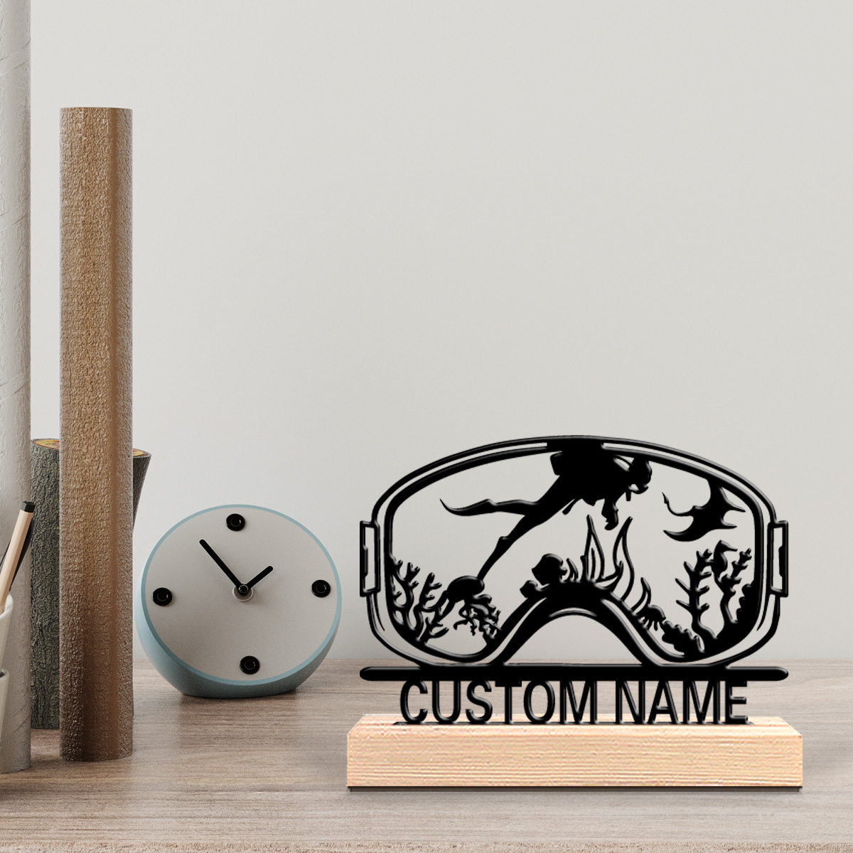 Home Decor Product - 1 adet Sevimli Kişiselleştirilmiş Özel Dalış