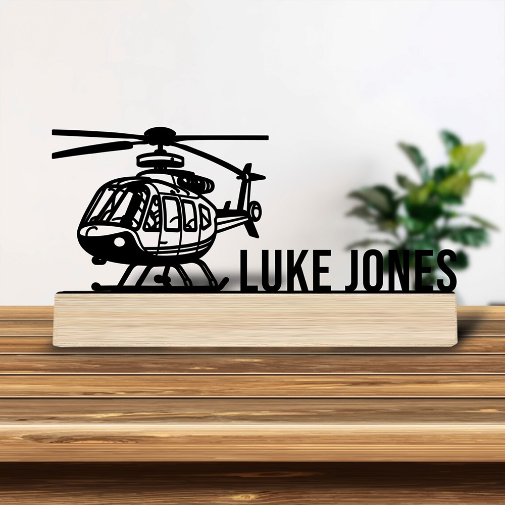 Home Decor Names - 1 adet Kişiselleştirilmiş Retro Demir Heykel