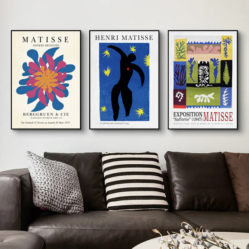 Soyut henri-matisse Icarus çiç - Home Decor Ikea incelemesi ve fiyatı