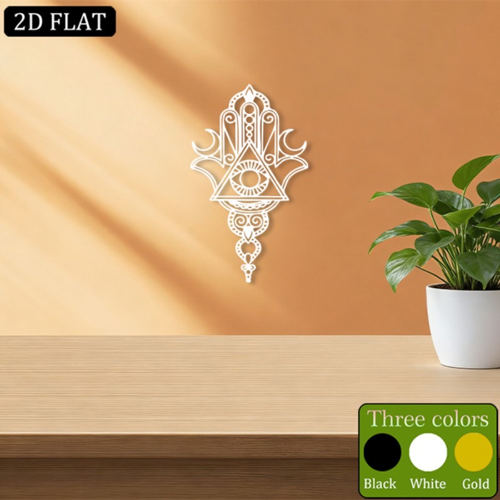 CIFBUY Metal Duvar Sanatı Hams - Home Decor Free incelemesi ve fiyatı