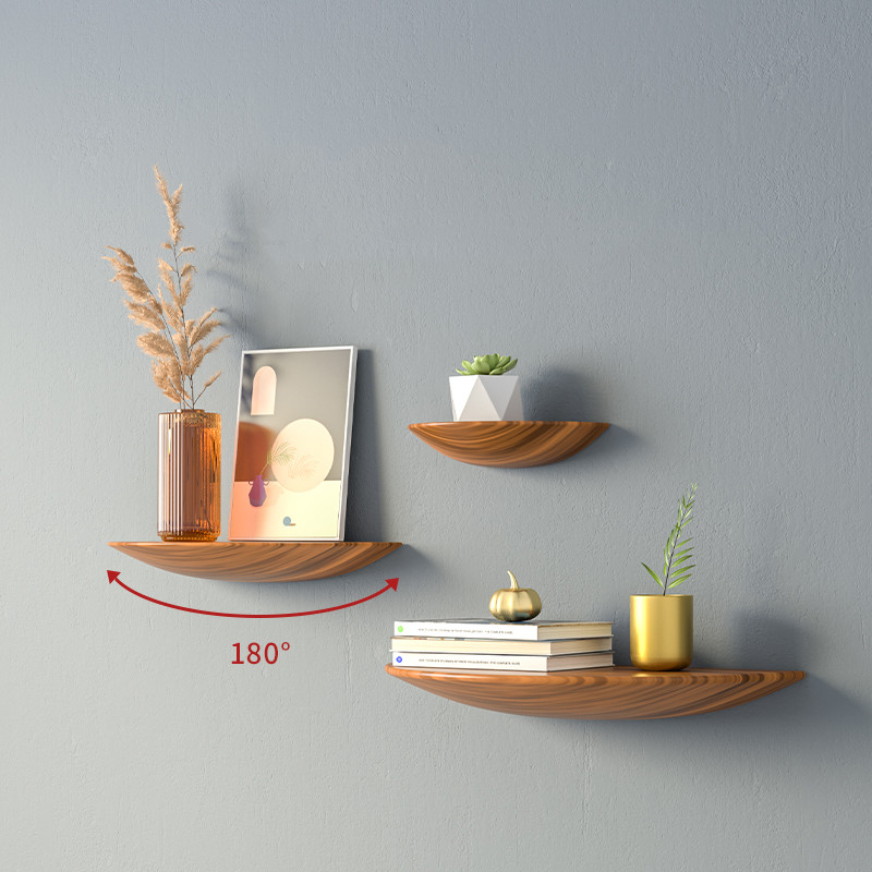 Ahşap yarım daire duvar rafı a - Home Decor Ikea incelemesi ve fiyatı