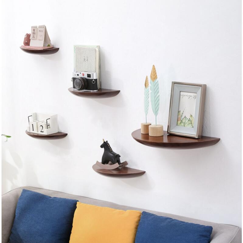 Ahşap yarım daire duvar rafı a - Home Decor Ikea incelemesi ve fiyatı