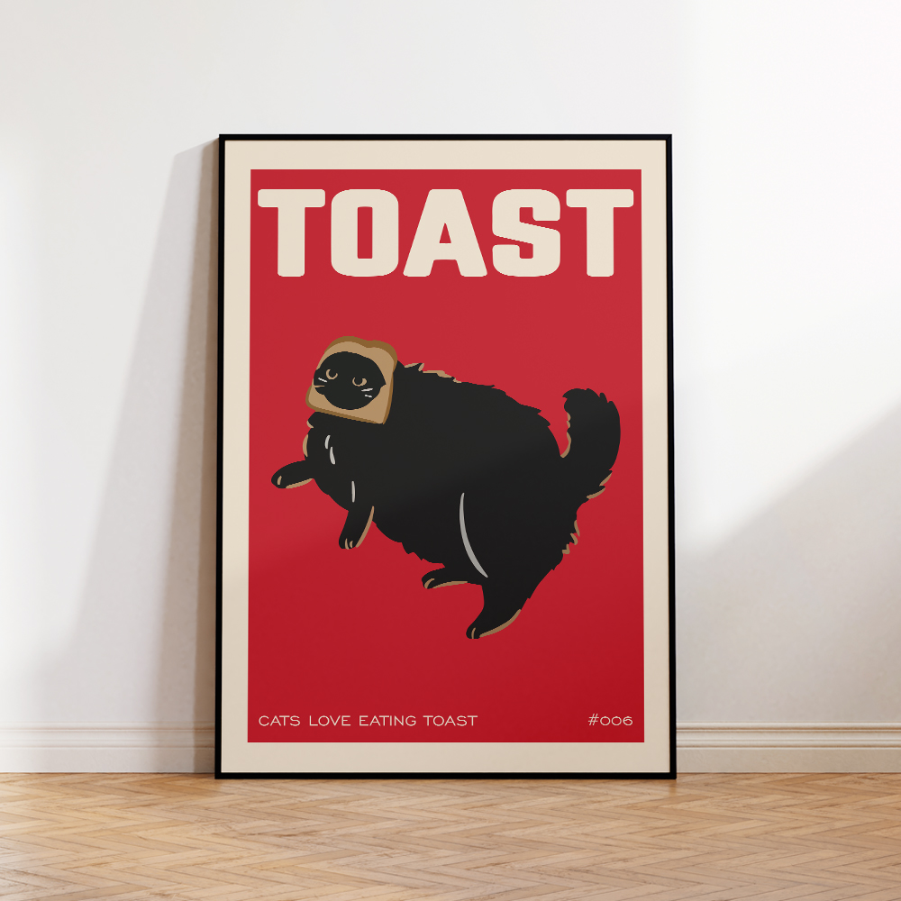 Siyah Kedi Kahvaltı Tost Sevgi - Home Decor Vietnam incelemesi ve fiyatı