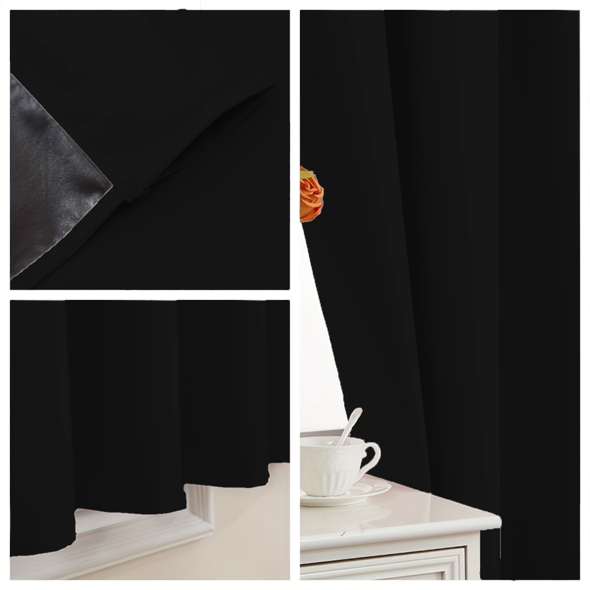 1 Parça Sade Düz Renk %100 Kar - Home Decor Curtains incelemesi ve fiyatı