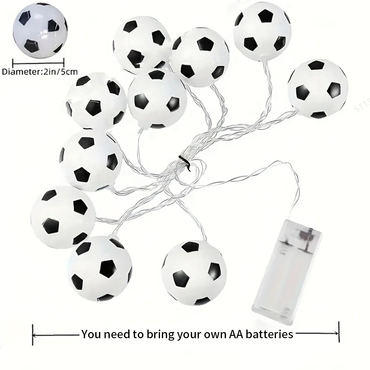 1 Adet Canlı Futbol Temalı Led - Home Decor Exchange incelemesi ve fiyatı