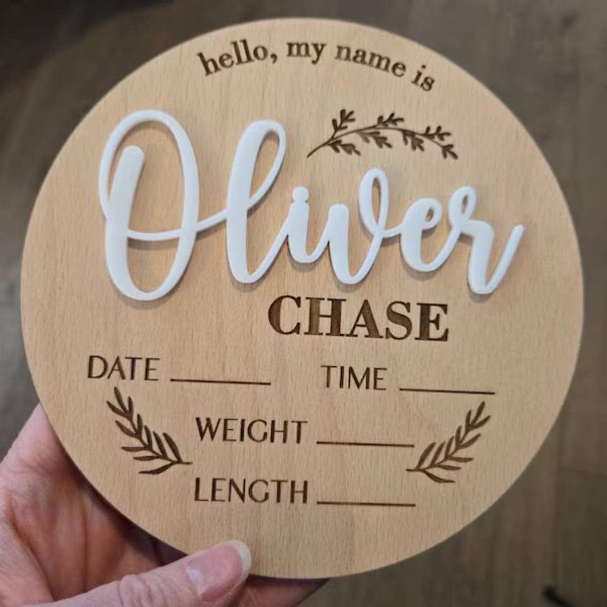 1 adet özel bebek duyuru işare - Home Decor Product incelemesi ve fiyatı