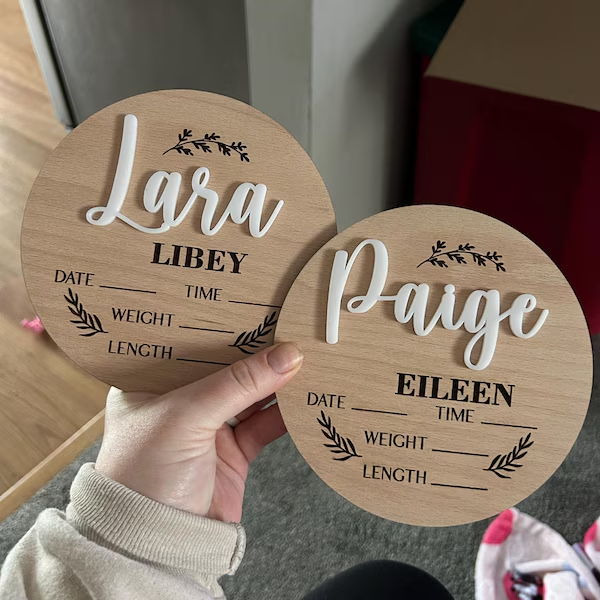 1 adet özel bebek duyuru işare - Home Decor Product incelemesi ve fiyatı