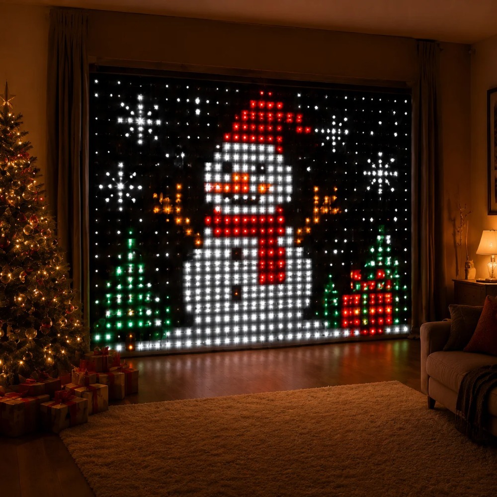 LED Piksel Perde Işıkları Blue - Home Decor Curtains incelemesi ve fiyatı