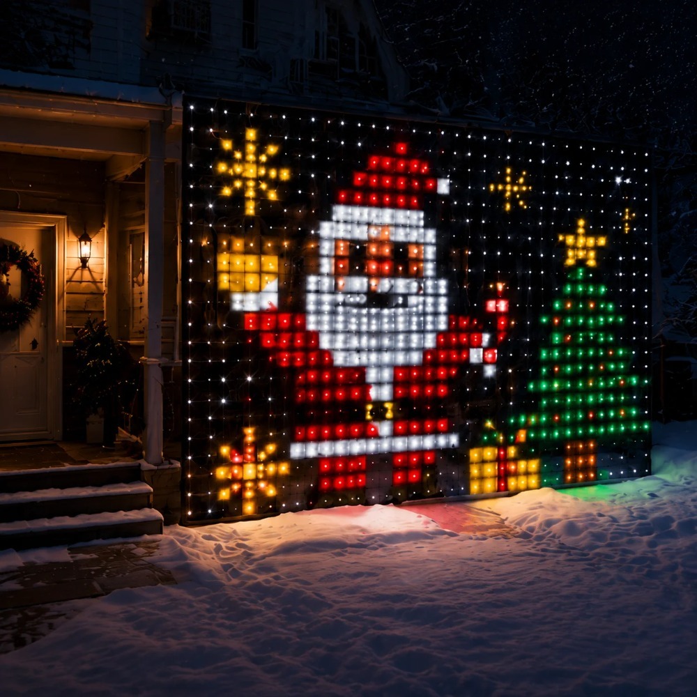 LED Piksel Perde Işıkları Blue - Home Decor Curtains incelemesi ve fiyatı