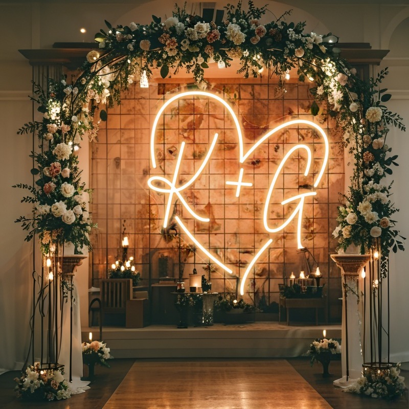 Özel Harfleri Kalp LED Neon Bu - Home Decor Product incelemesi ve fiyatı