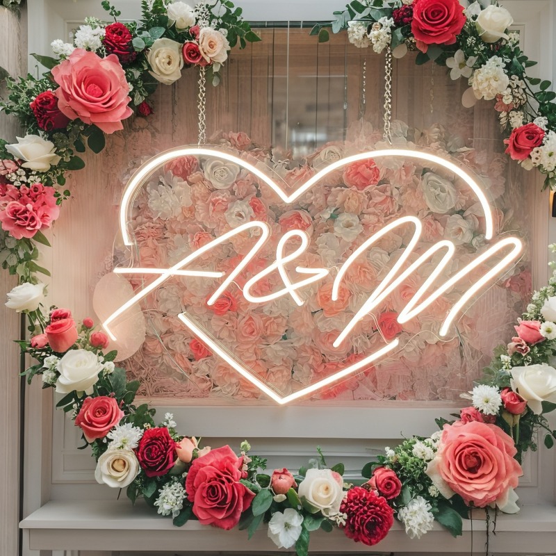 Özel Harfleri Kalp LED Neon Bu - Home Decor Product incelemesi ve fiyatı