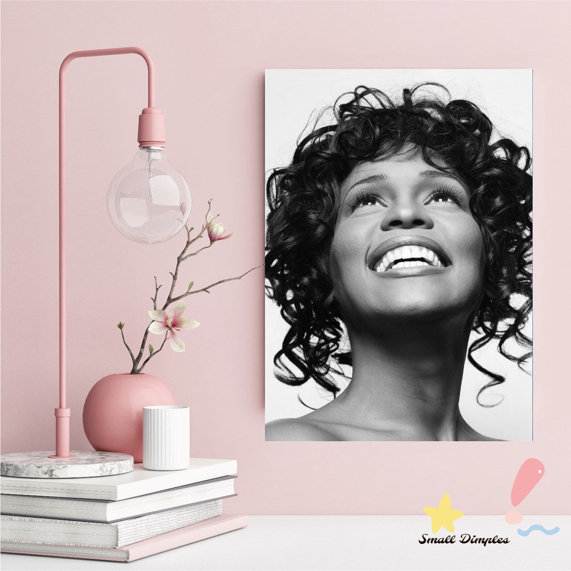 Whitney Houston Müzik Yıldızı  - Home Decor Houston incelemesi ve fiyatı