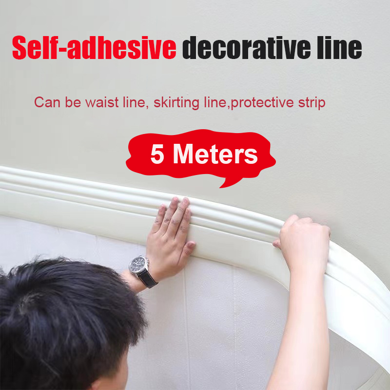 5M Kendinden Yapışkanlı Duvar  - Home Decor Wall Molding incelemesi ve fiyatı