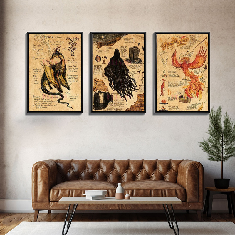 Retro hayvan Unicorn Poster es - Home Decor Ikea incelemesi ve fiyatı