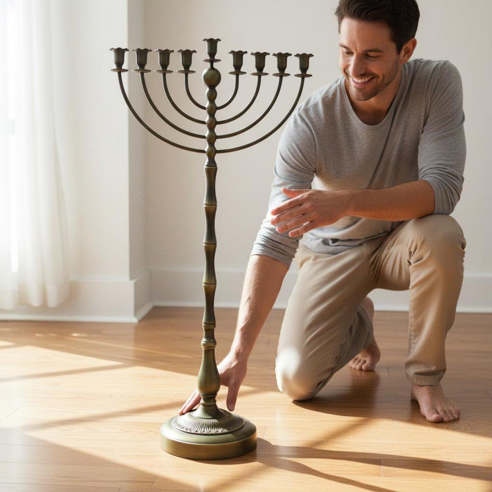 Antik Bronz Menora Standı Meta - Home Decor Free incelemesi ve fiyatı