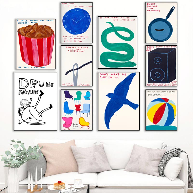 David Shrigley Posterler Espri - Home Decor Vietnam incelemesi ve fiyatı