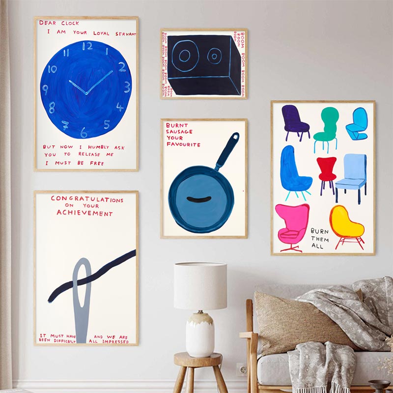 David Shrigley Posterler Espri - Home Decor Vietnam incelemesi ve fiyatı