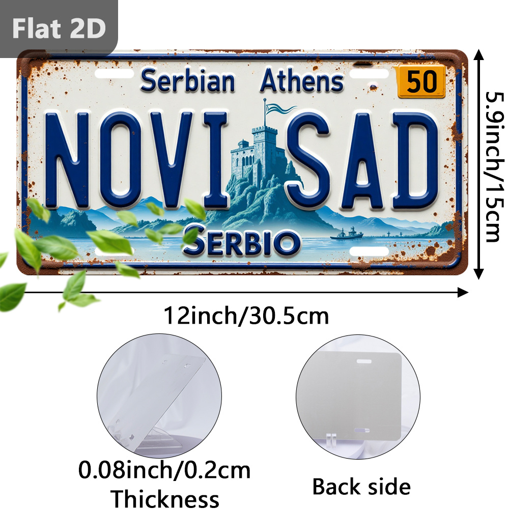 Vintage Novi Sad Şehir Manzara - Home Decor Novi Sad incelemesi ve fiyatı