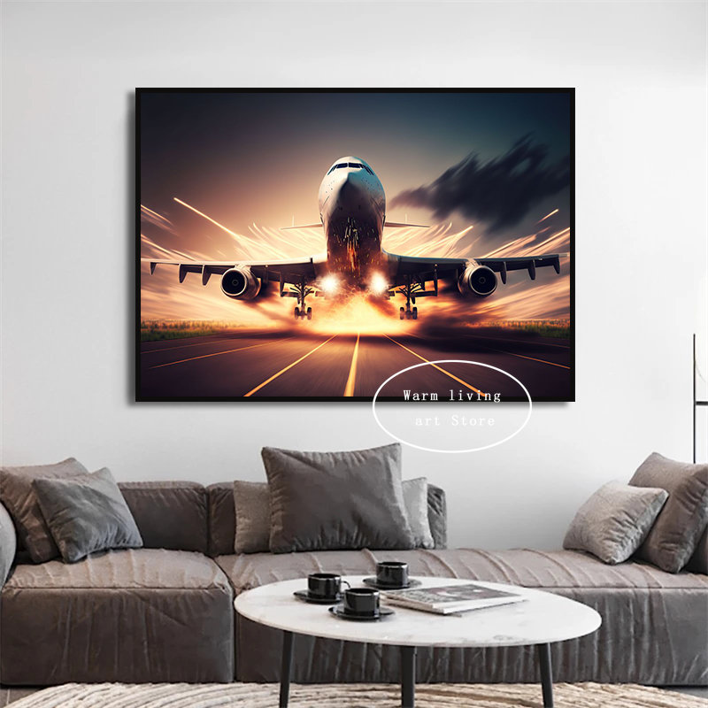 Uçak avcı uçak pervane Poster  - Home Decor Ikea incelemesi ve fiyatı