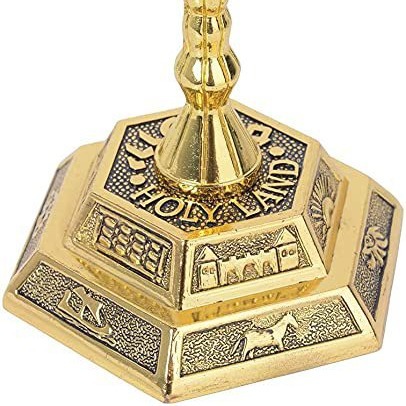 7 Kollu Menora Yahudi Ev Dekor - Home Decor Free incelemesi ve fiyatı