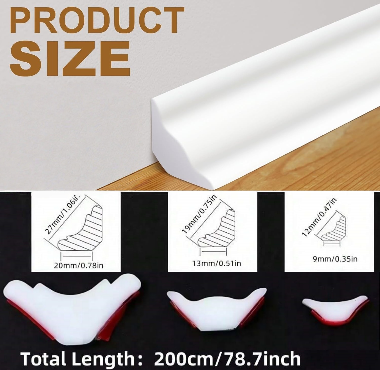 1 adet Kendinden Yapışkanlı TP - Home Decor Wall Molding incelemesi ve fiyatı