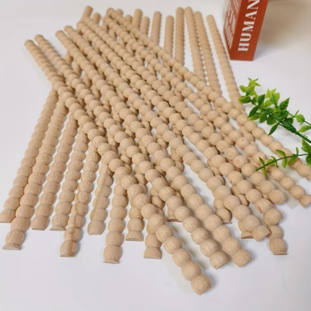 8 adet ahşap dekoratif boncukl - Home Decor Wall Molding incelemesi ve fiyatı