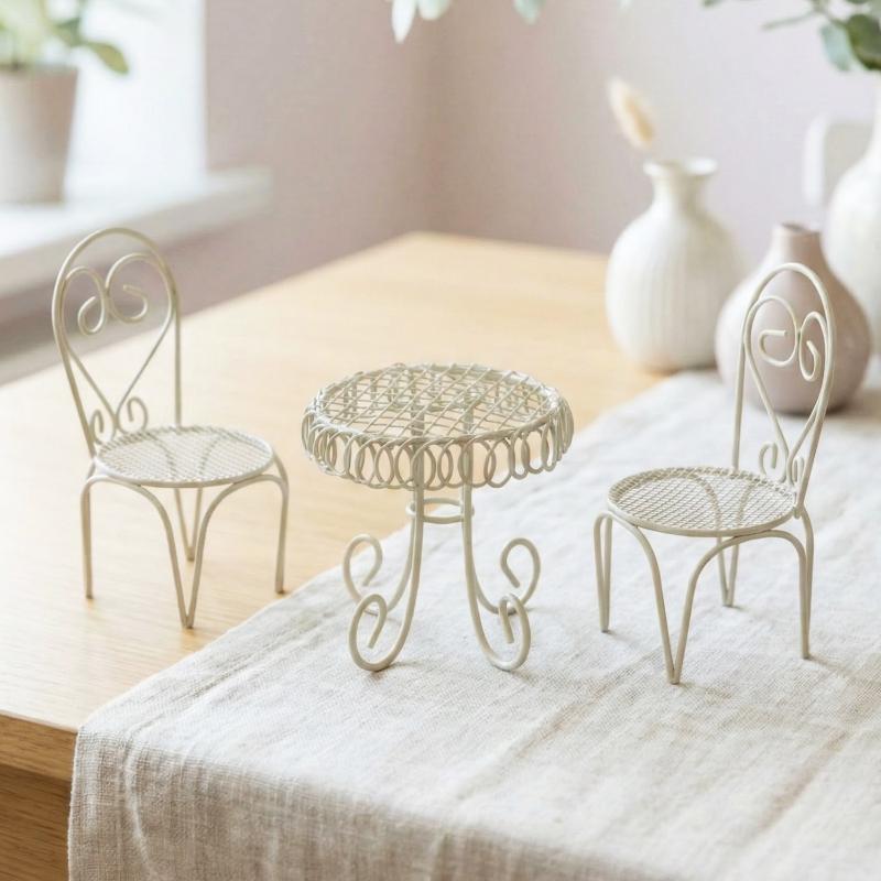 1/3 adet Dollhouse bahçe ekran - Home Decor Retailers incelemesi ve fiyatı