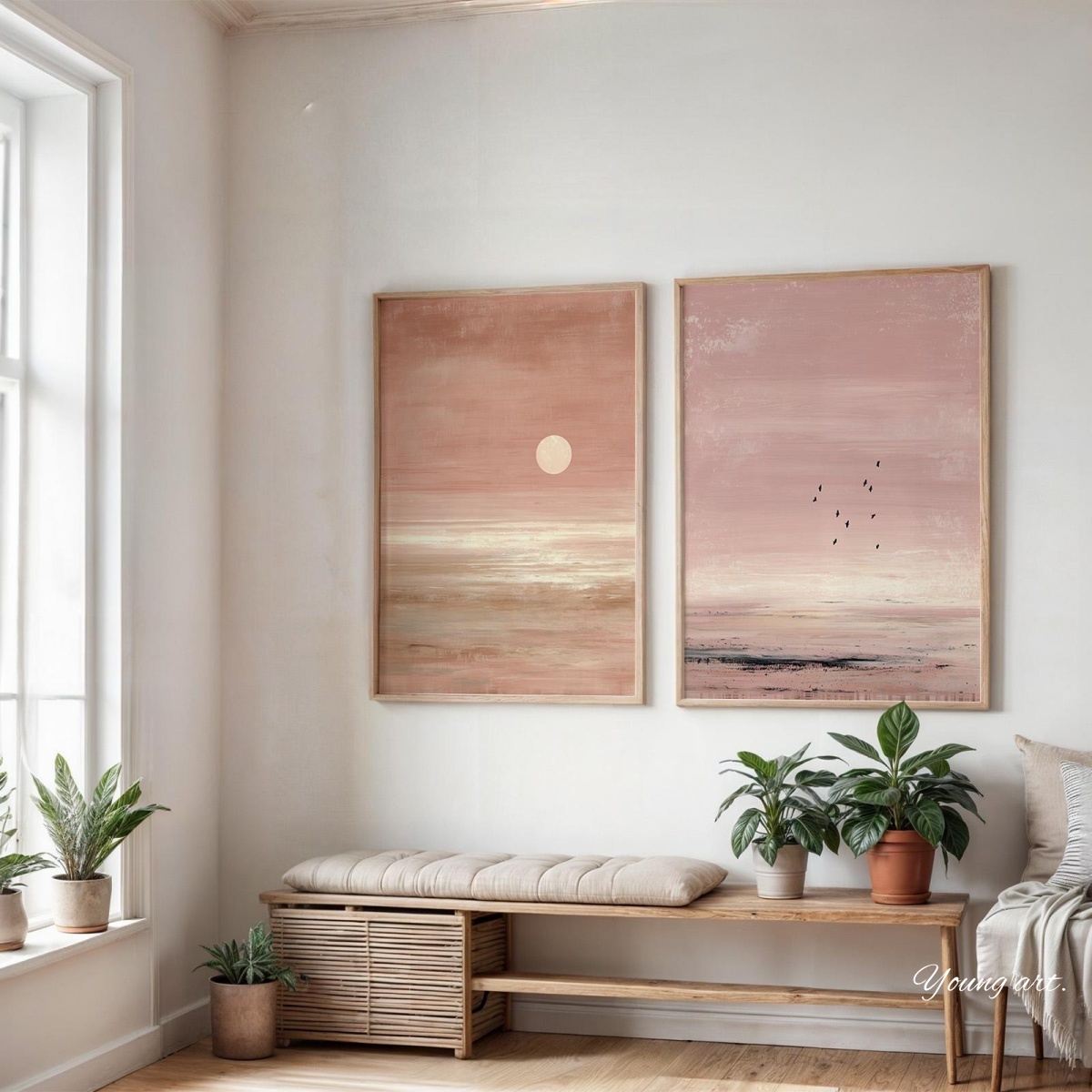 2 adet/takım japon pembe gün b - Home Decor Vietnam incelemesi ve fiyatı