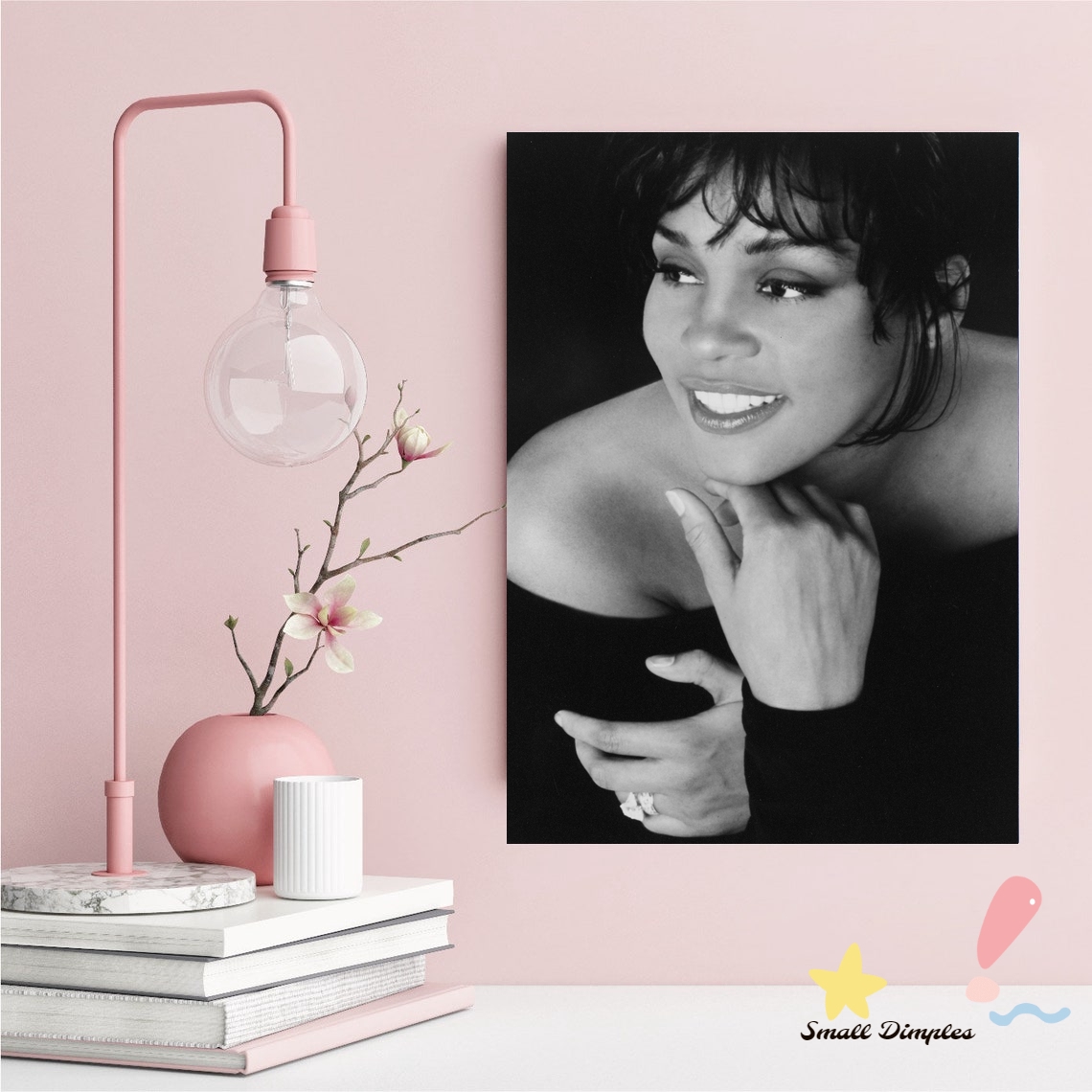 Whitney Houston Müzik Yıldızı  - Home Decor Houston incelemesi ve fiyatı