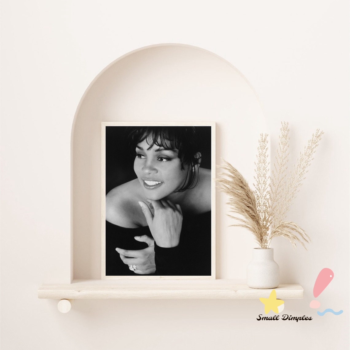 Whitney Houston Müzik Yıldızı  - Home Decor Houston incelemesi ve fiyatı