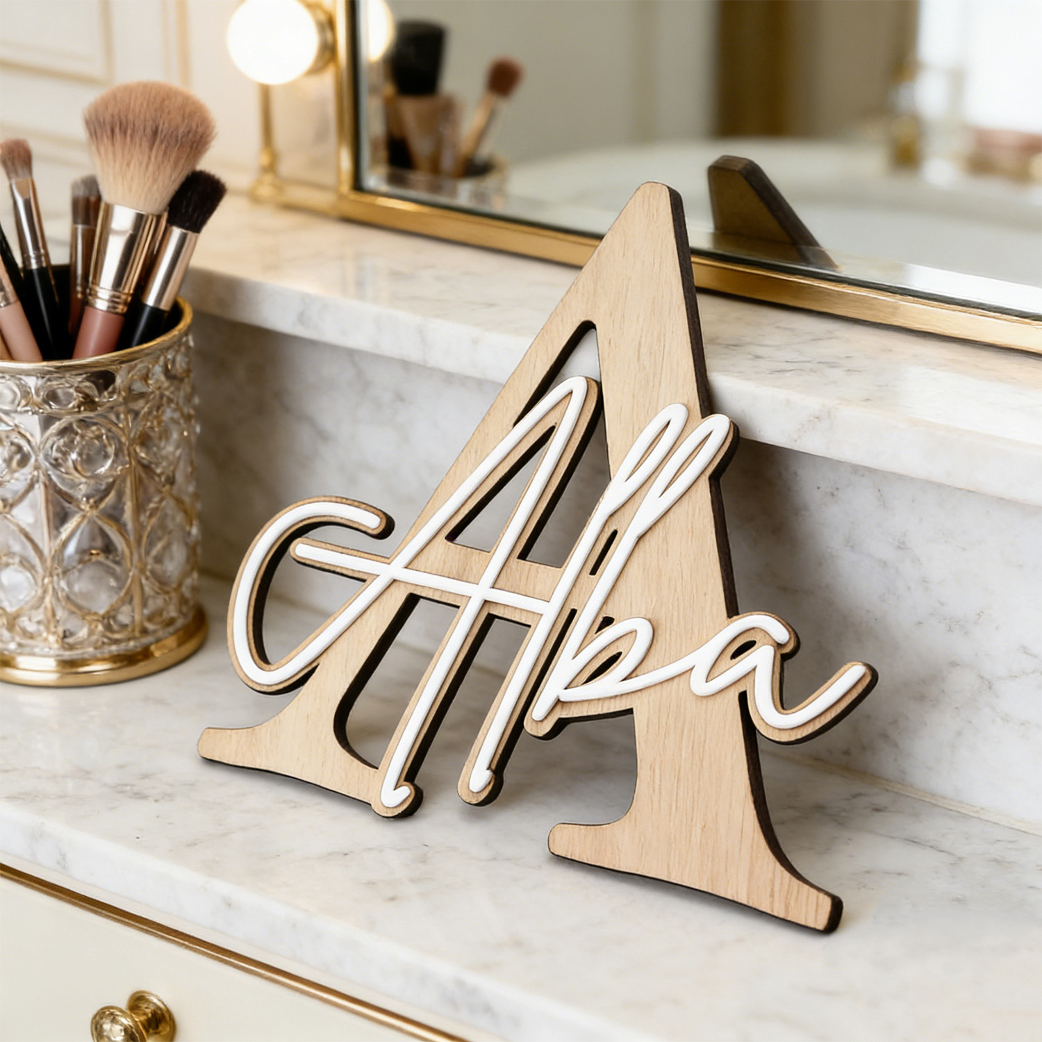 1 adet Çift Katmanlı Ahşap İsi - Home Decor Product incelemesi ve fiyatı