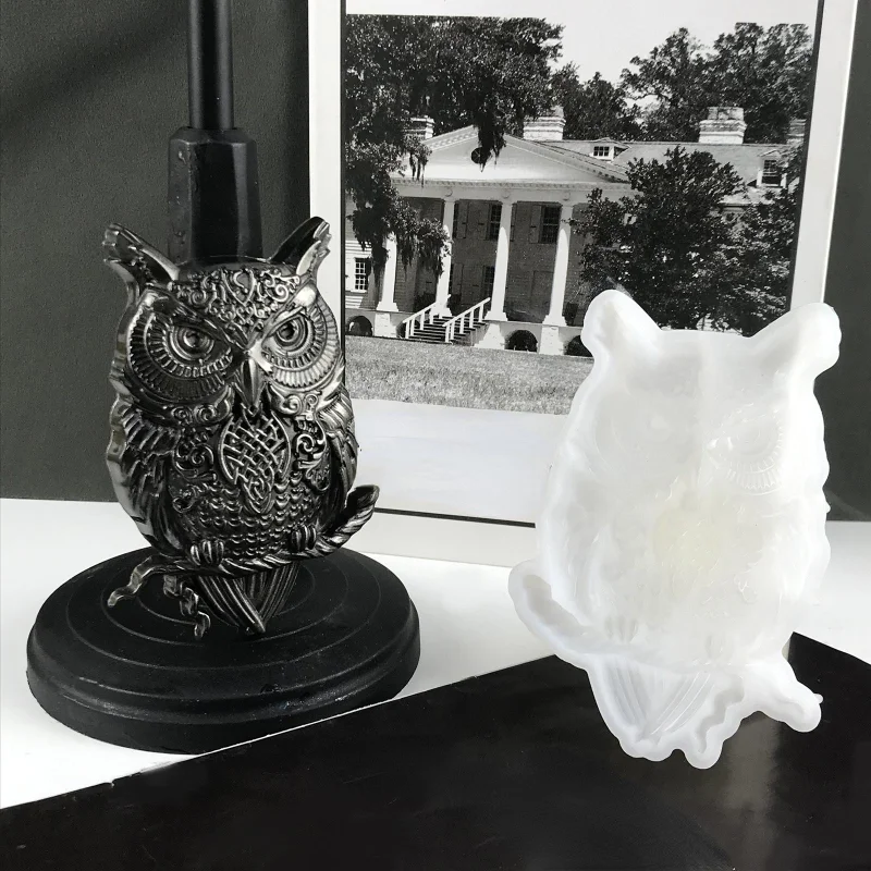 Yaratıcı Baykuş Süsler Epoksi  - Home Decor Wall Molding incelemesi ve fiyatı